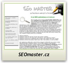 Optimalizace str�nek - internetov� marketing